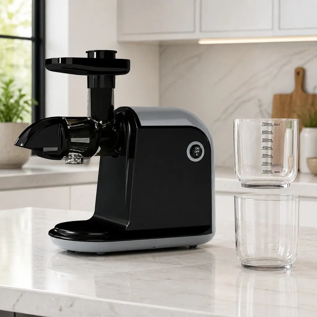 Cold Press Masticating Juicer with Silent Motor