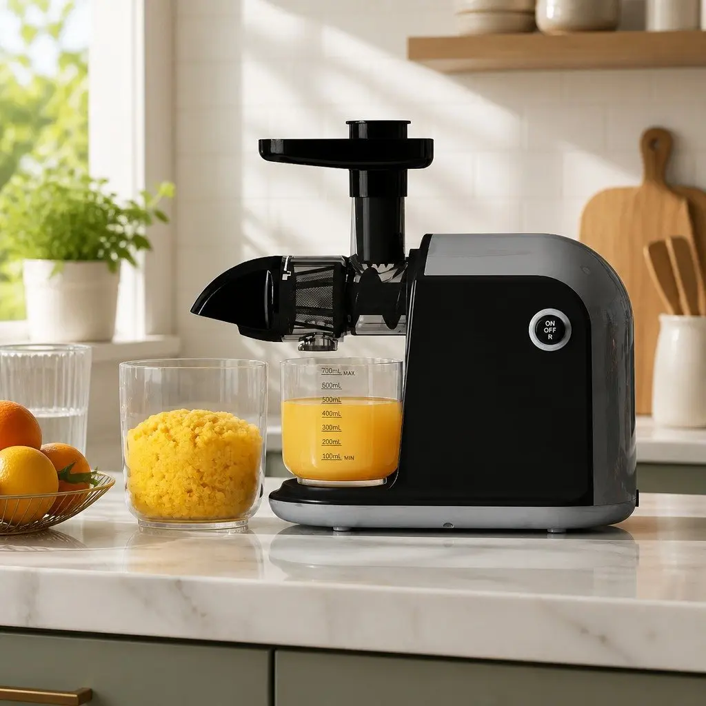 Cold Press Masticating Juicer with Silent Motor