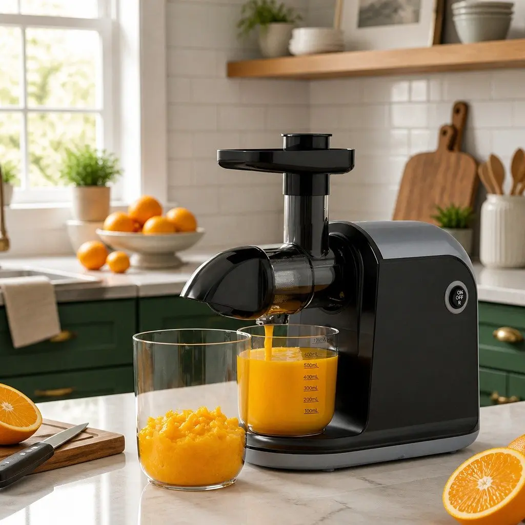 Cold Press Masticating Juicer with Silent Motor