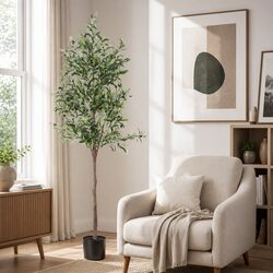 180cm Lifelike Olive Tree for Home or Garden Decor