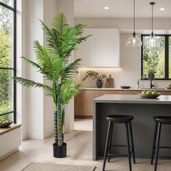 Lifelike 180cm Palm Tree for Home and Garden Decor
