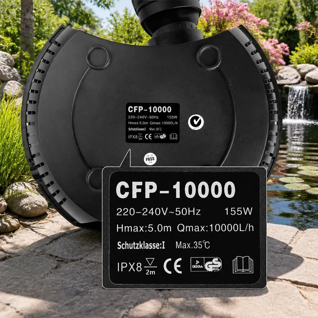 Submersible Pond Pump 10000LPH
