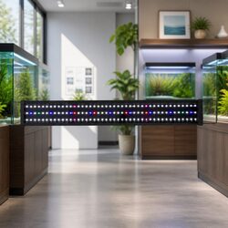 90CM LED Aquarium Light with 5 Color Options