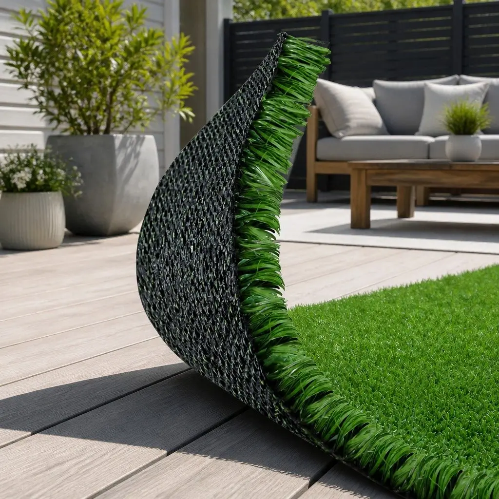 Olive Artificial Grass Turf 1x10m 17mm Pile