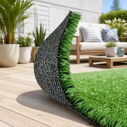Durable Synthetic Grass Lawn 20 SQM Green Fake Turf 17mm