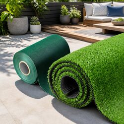 Durable Artificial Grass Synthetic Turf 1x20m Olive Lawn