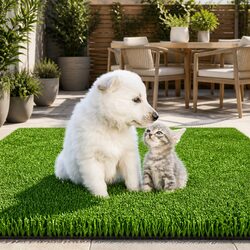 Artificial Grass Synthetic Lawn Turf 1m x 20m 17mm Olive Green Roll Backyard