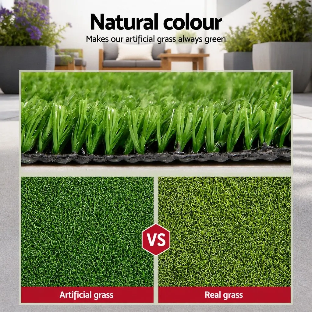 Olive Green Artificial Grass 2m x 5m 17mm Pile