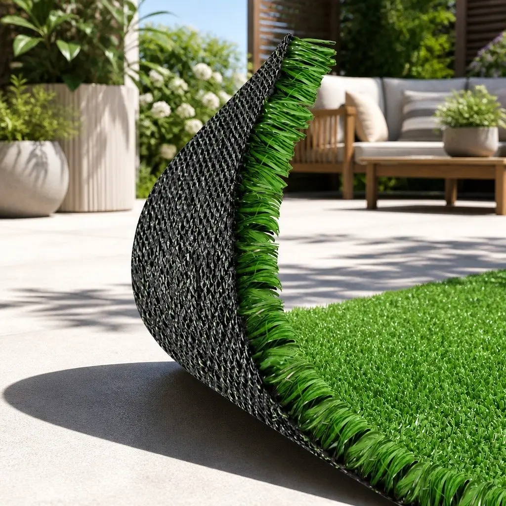 Artificial Grass Turf 2x10m Olive Green Roll