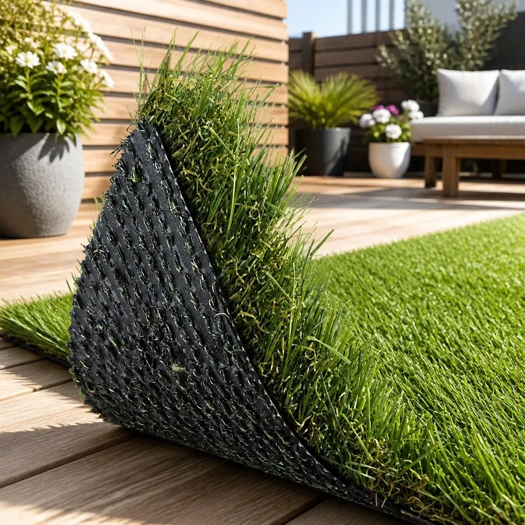 Artificial Grass Turf Roll Polyethylene 30mm Thick 1m x 10m Green