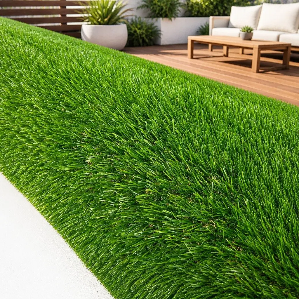 Artificial Grass Synthetic Turf 40mm Pile 1m x 10m Roll Green