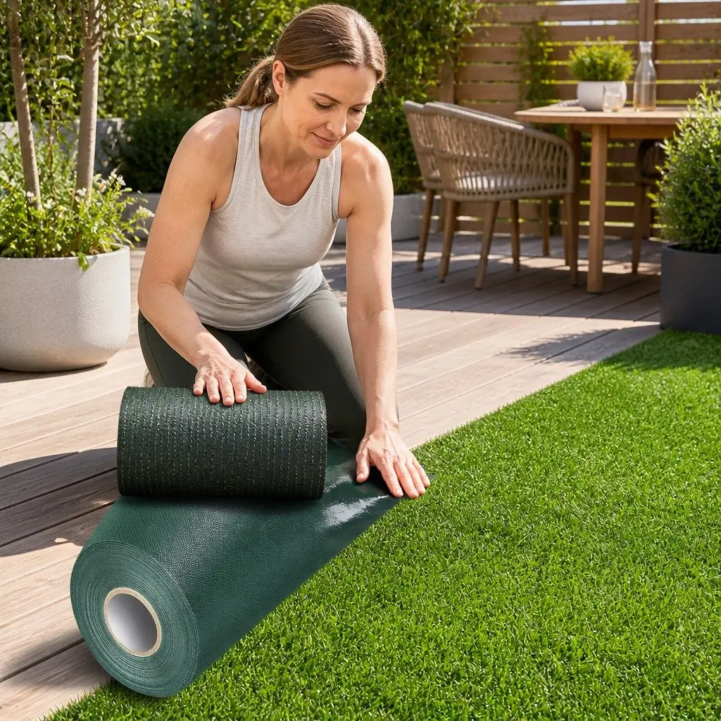Artificial Grass Joining Tape Non-woven Fabric 20m x 15cm Green