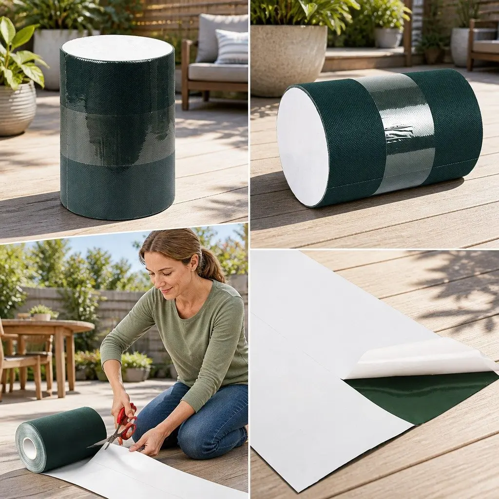 Artificial Grass Joining Tape Non-woven Fabric 20m x 15cm Green