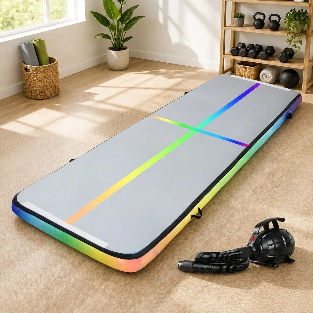Inflatable Air Track Gymnastics Mat 4M with Pump