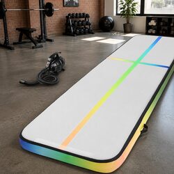 5M Air Track Gymnastics Tumbling Mat Inflatable Exercise Training Yoga Cheer
