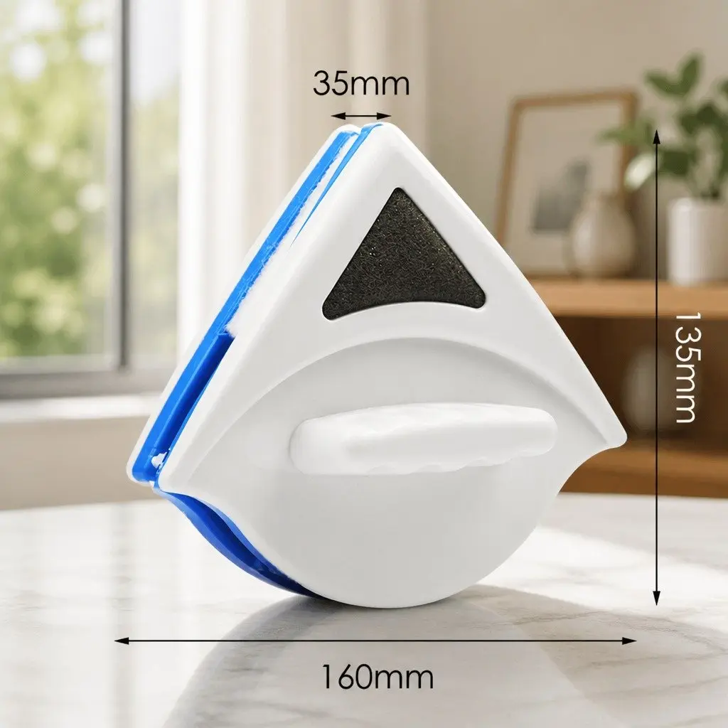 Magnetic Window Cleaner for Glass Surfaces