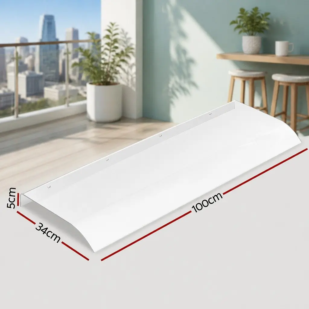 Awning PET Polycarbonate Sheet 0.4m x 1m Transparent