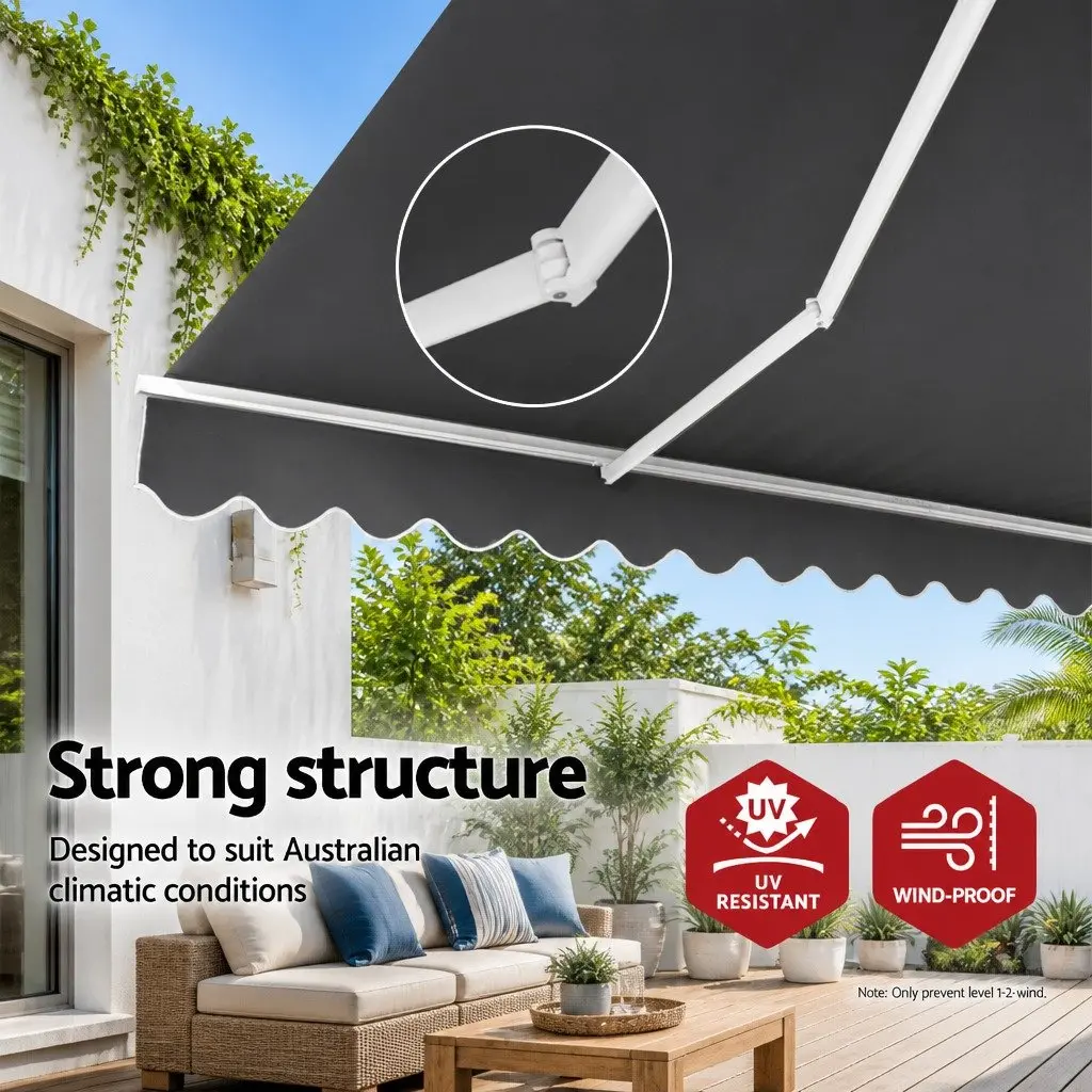 Folding Arm Awning for Outdoor Shade