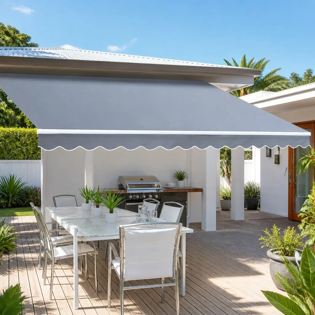 Retractable Folding Arm Awning 4M x 3M