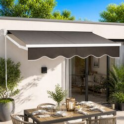 Motorised Retractable Folding Arm Awning 2m x 1.5m