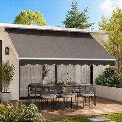 High-Quality Motorised Folding Arm Awning 4M x 2.5M