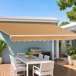 Premium Motorised Retractable Folding Arm Awning 4M x 3M