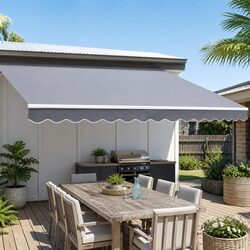 High-Quality Motorised 4M x 3M Folding Arm Awning