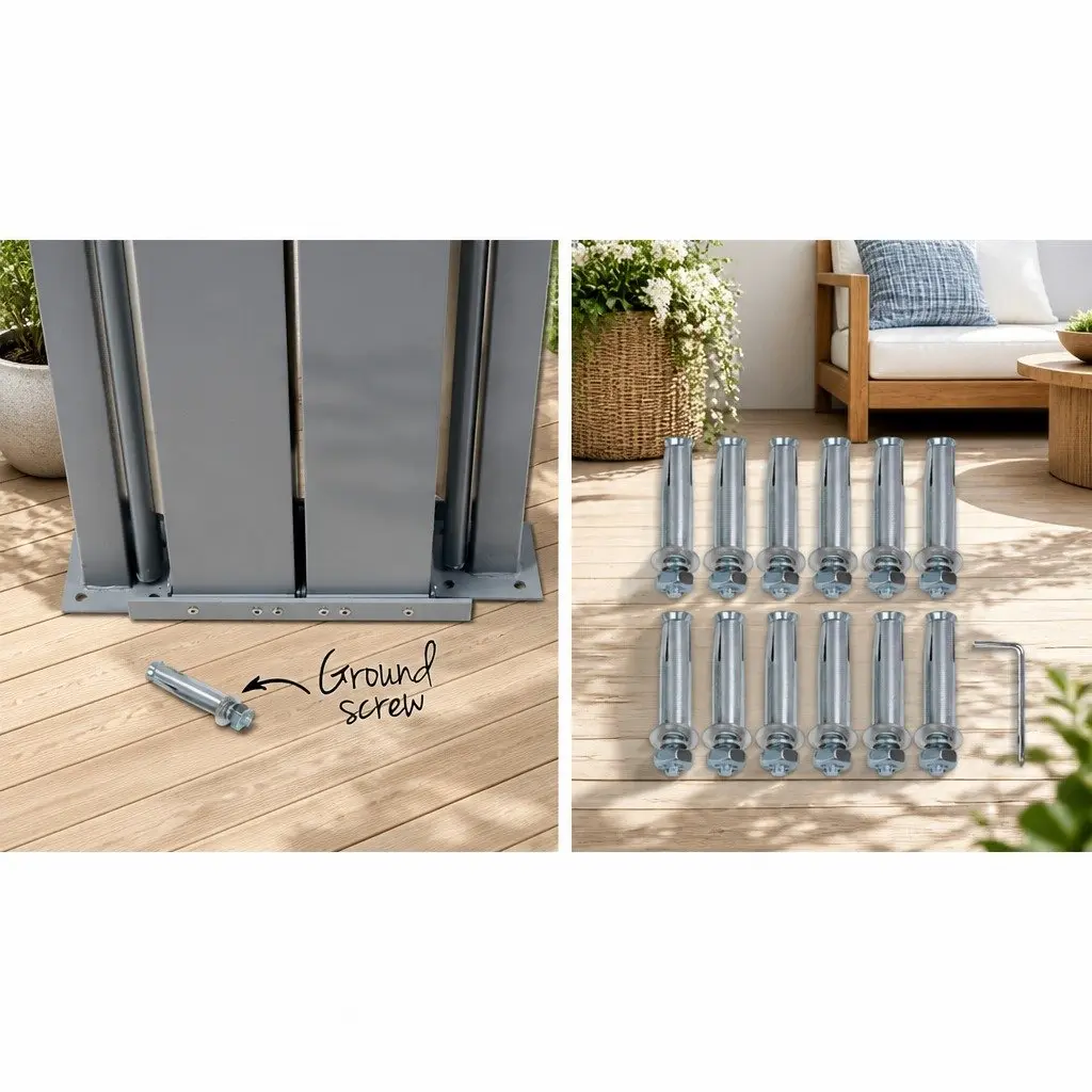 Retractable Side Awning for Outdoor Spaces