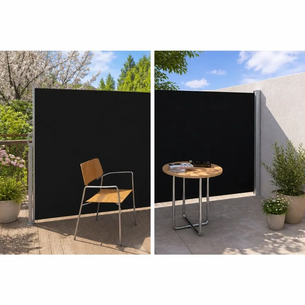 Retractable Side Awning for Outdoor Shade 2M x 3M