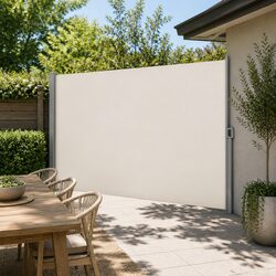 High-Quality Retractable Side Awning 2m x 3m Cream