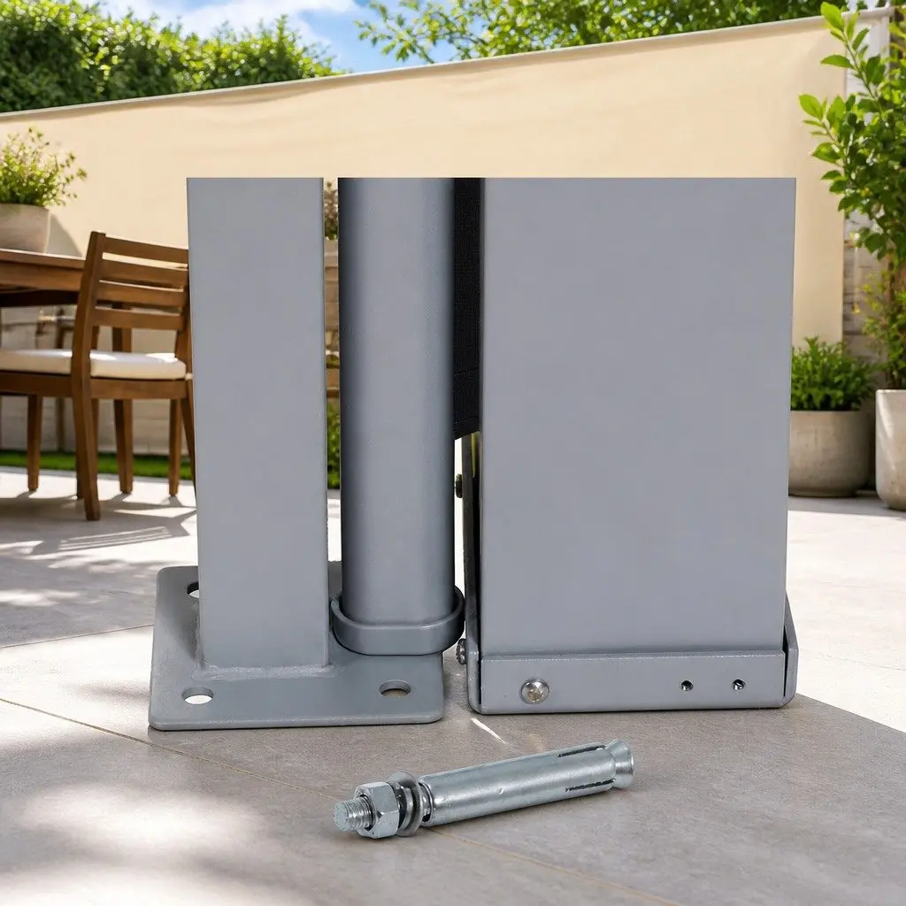 Retractable Side Awning 2m x 3m Cream
