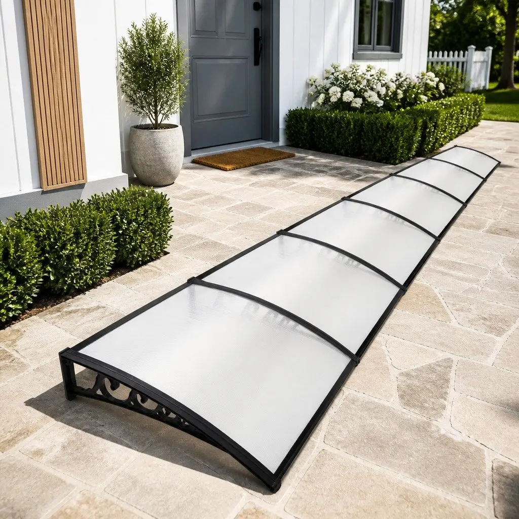 1m x 6m Window Door Awning with PC Panel