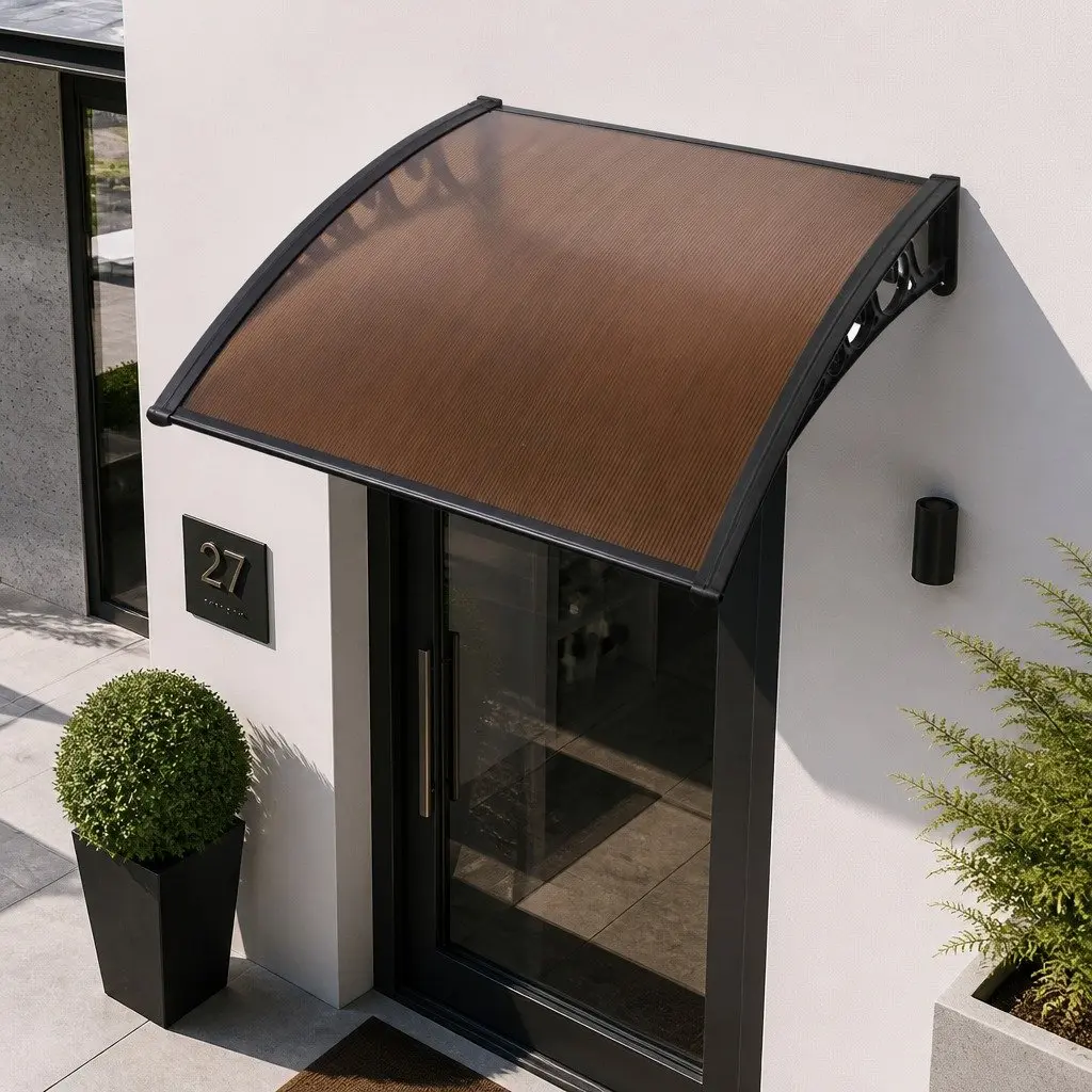 Window Door Awning 1m x 1.2m Outdoor Canopy