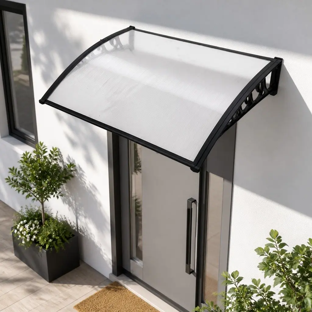 1m x 1.5m PC Panel Awning for Weather Protection