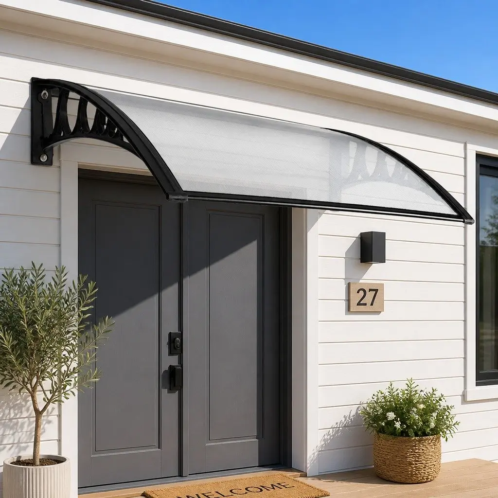 1m x 1.5m PC Panel Awning for Weather Protection