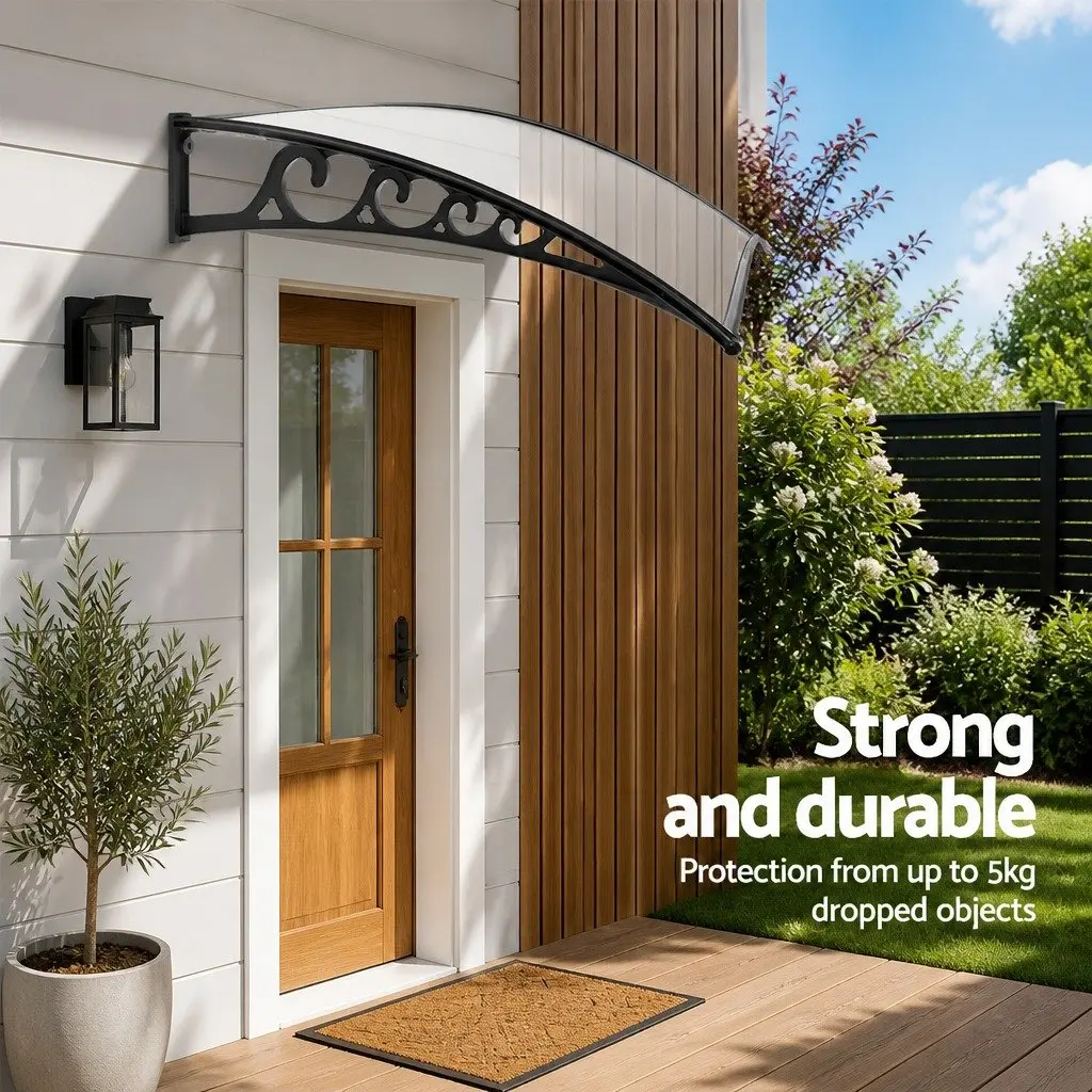 1m x 1.5m PC Panel Awning for Weather Protection