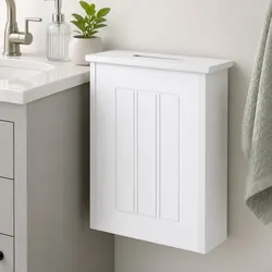 Compact Slim Toilet Paper Storage Box for Bathrooms