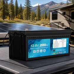 Robust 12V LiFePO4 Deep Cycle Battery for Reliable Power