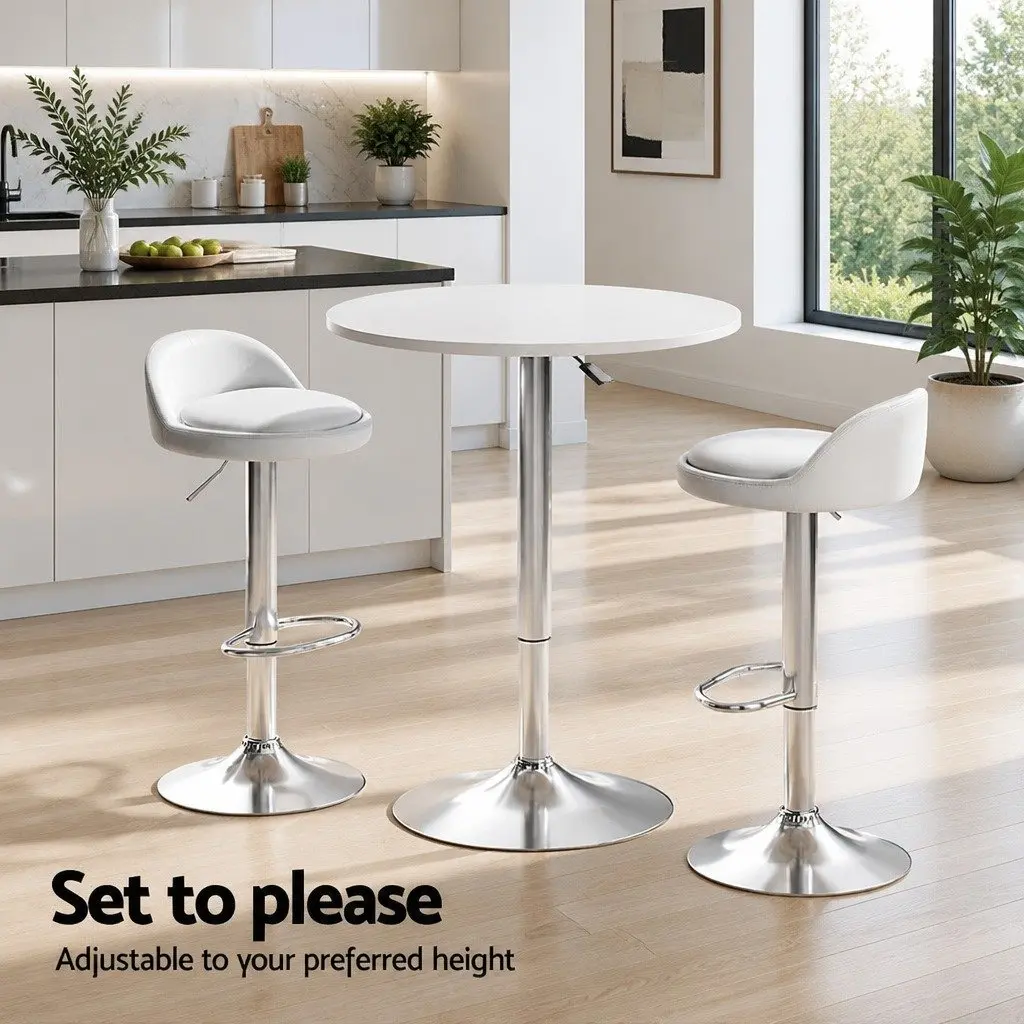 Bar Table and Stools Set for Dining and Cafes