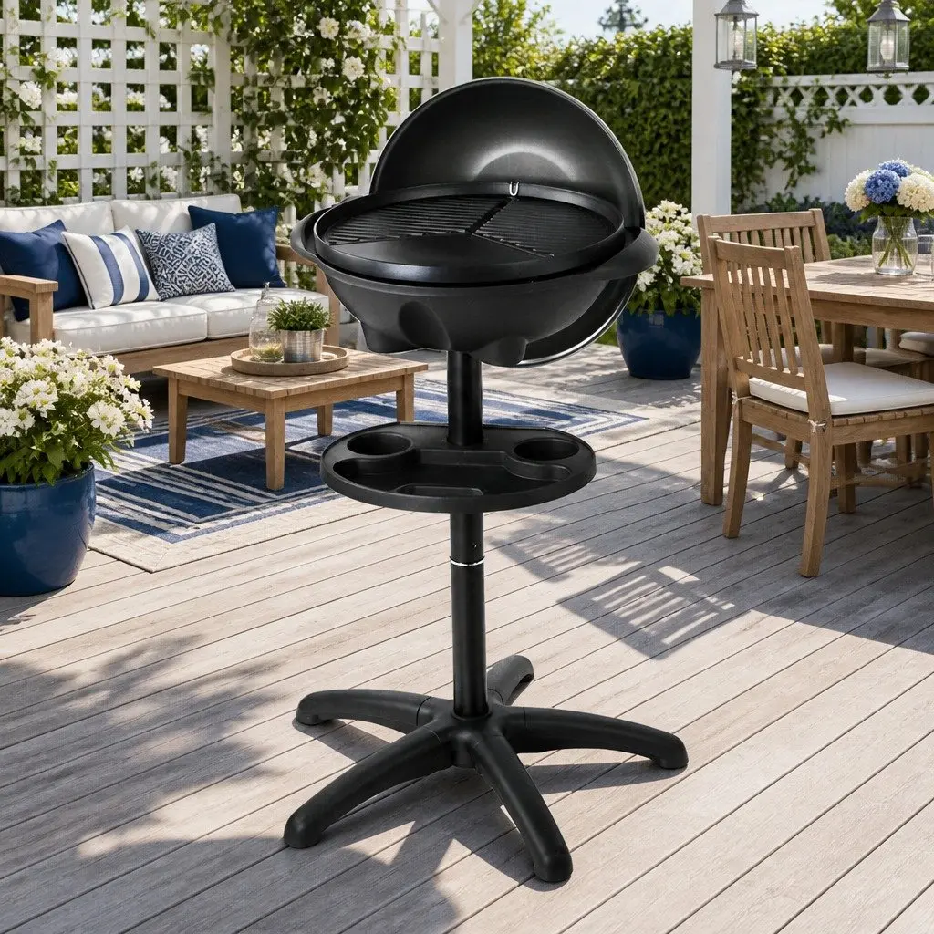 Electric BBQ Grill Smoker for Indoor and Outdoor