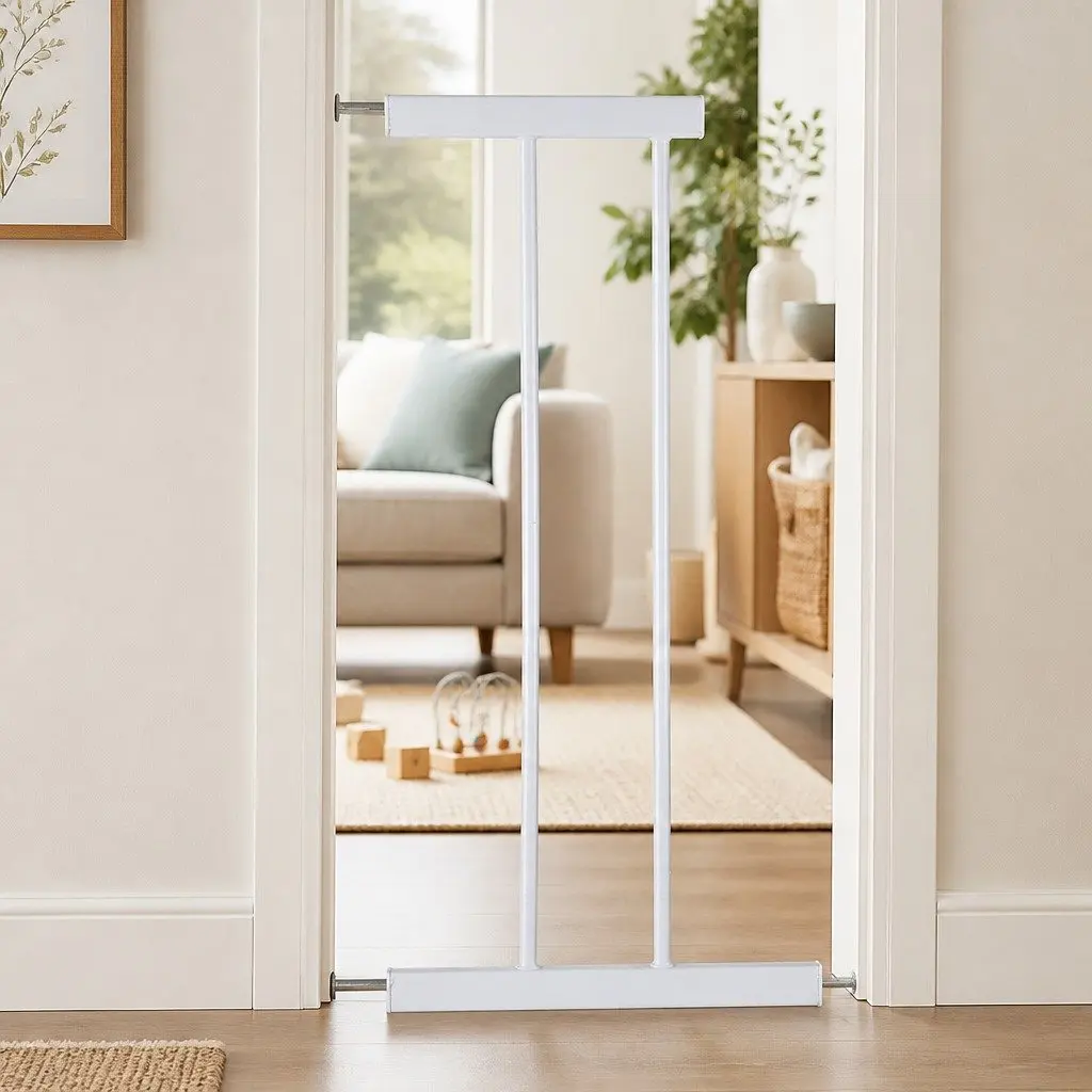 Baby Safety Gate with Auto-Close Feature