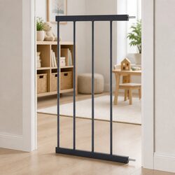 Adjustable Steel Safety Gate with Auto-Close Feature 30cm