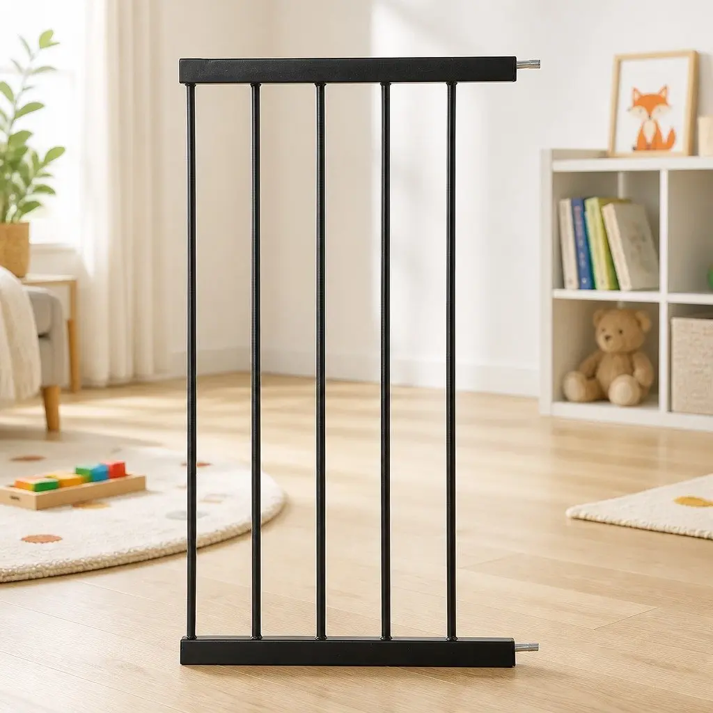 Black Extension Panel 45cm for Pressure Mounted Gate Only - No Gate Included
