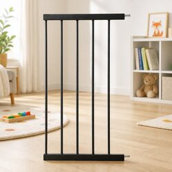 Safety Gate Adjustable Pressure Mounted Baby Pet Barrier Auto-Close Two Way