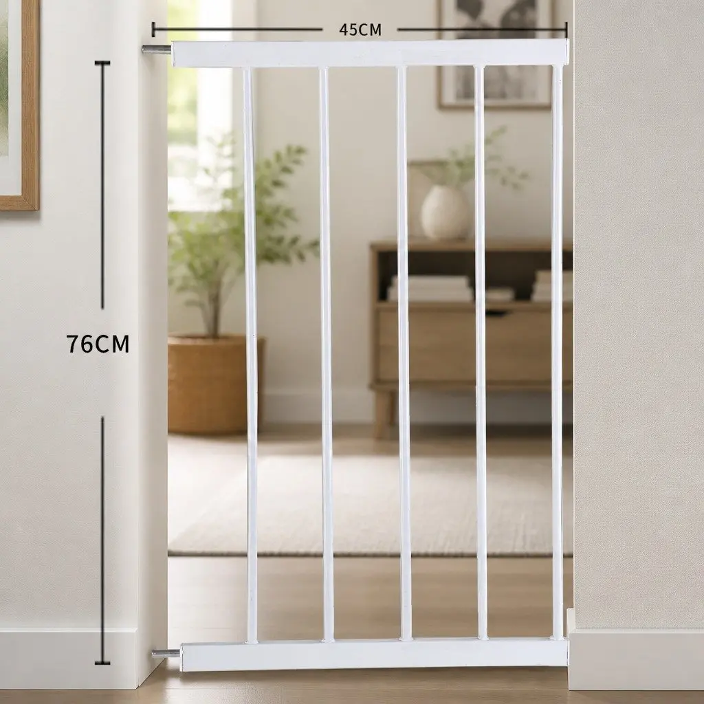45cm White Extension Panel Only for Pressure Mounted Safety Gate