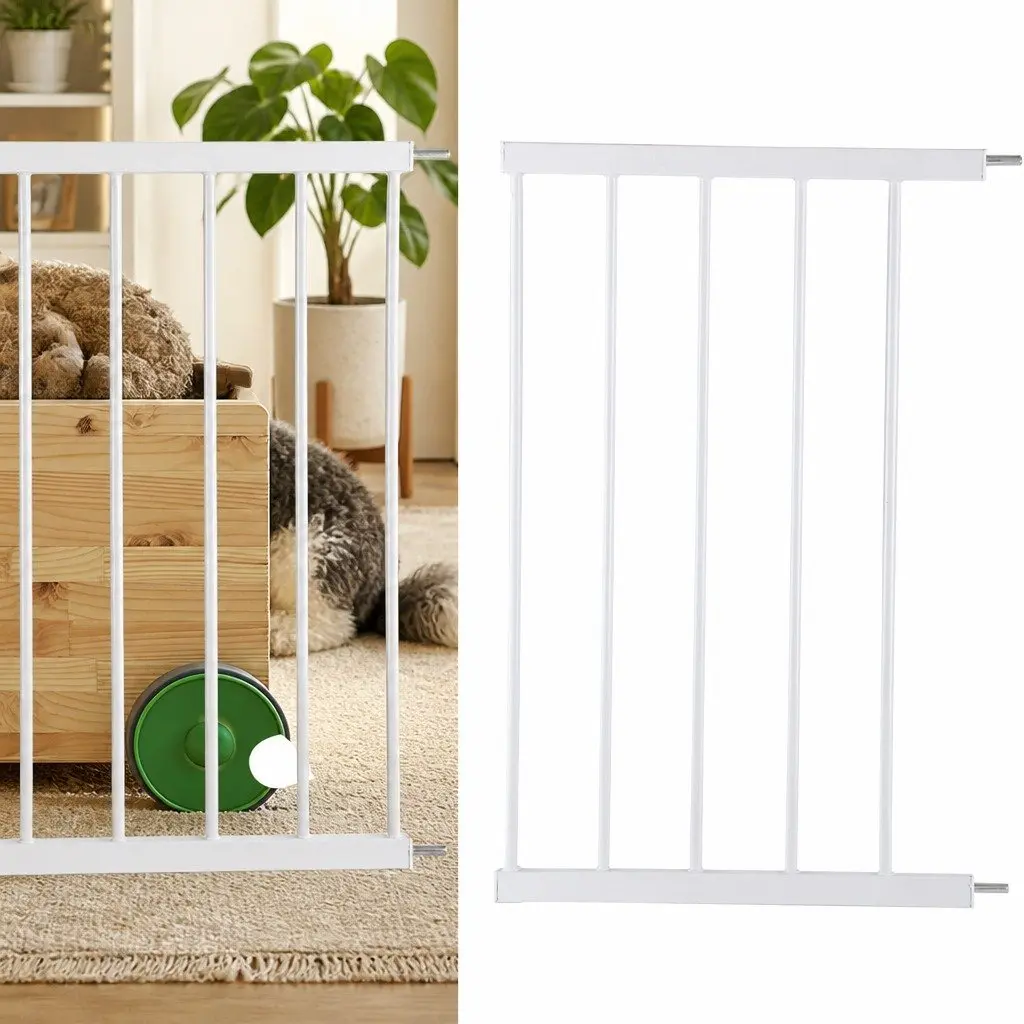 45cm White Extension Panel Only for Pressure Mounted Safety Gate