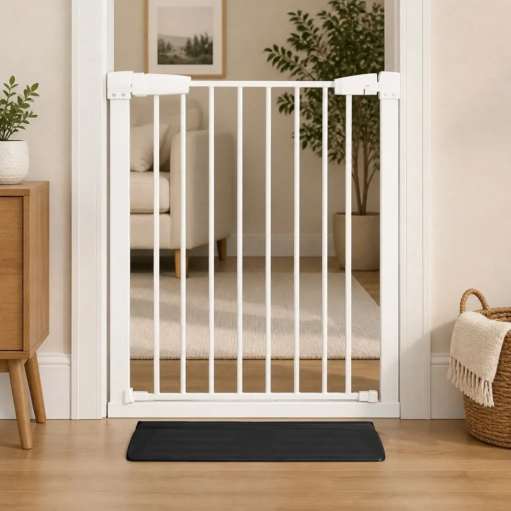 Bottom Ramp Bar for Pressure Mounted Safety Gate Only - No Gate Included