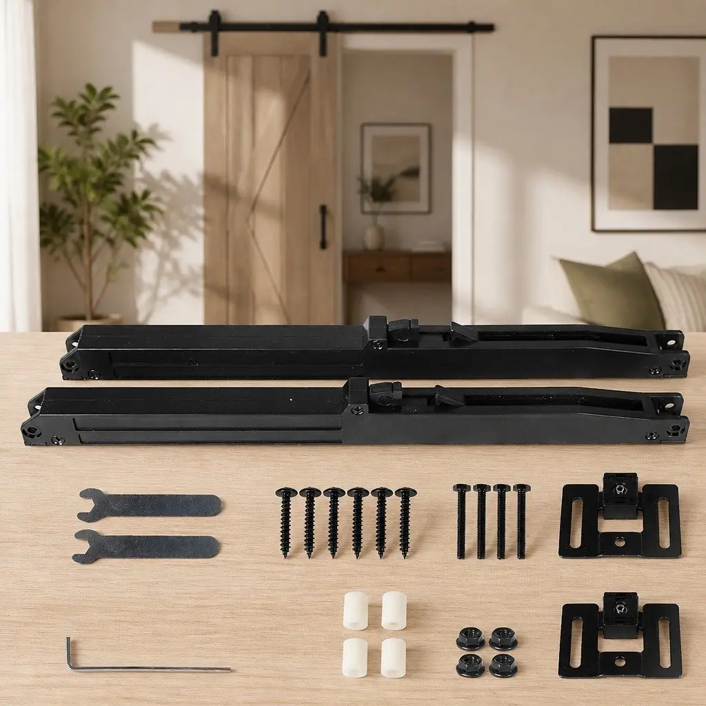 Quieter Barn Door Damper Kit for Smooth Operation