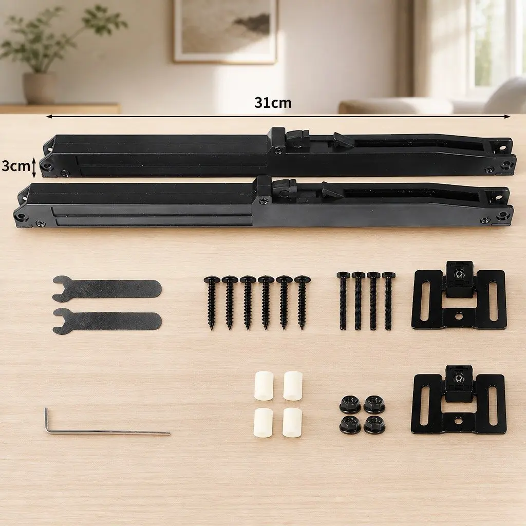 Barn Door Damper PP 31cm x 3cm Noise Reducer