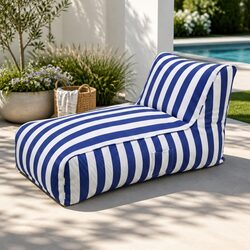 Durable L-Shape Bean Bag Chair Cover for Indoor/Outdoor Use